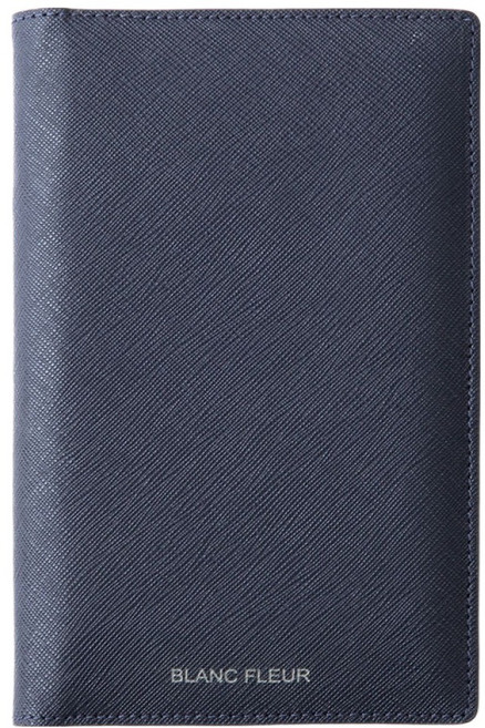 블랑플뢰르 소가죽 스냅 버튼 안티스키밍 여권 케이스