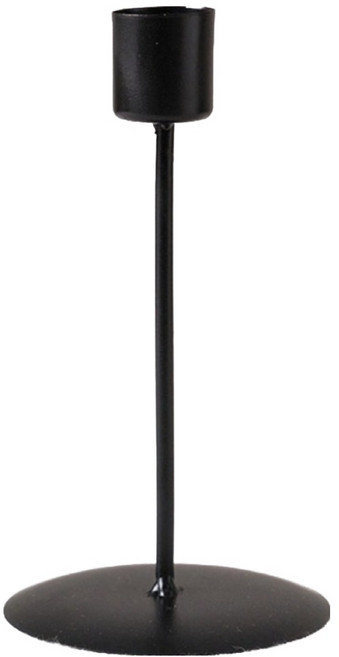 썸즈마인 캔들홀더 촛대 초 받침 M, 블랙