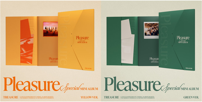 TREASURE 特別迷你專輯 PLEASURE 隨機出貨, 1CD