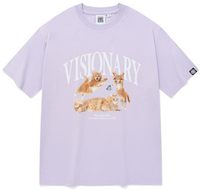 VISION STREET WEAR Kitties T恤 VS2202ST39LV