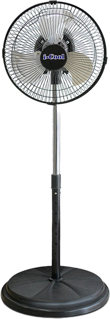 I-Cool 360度廣角鋁風葉高度可調 台灣製 10吋立扇, MY-1088R