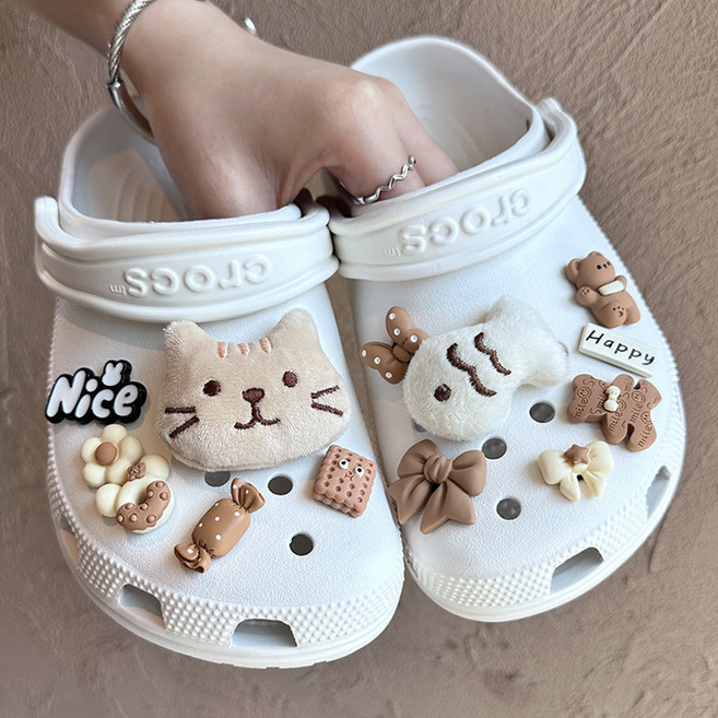 골드팡 고양이 붕어빵 신발꾸미기 파츠 13종 세트