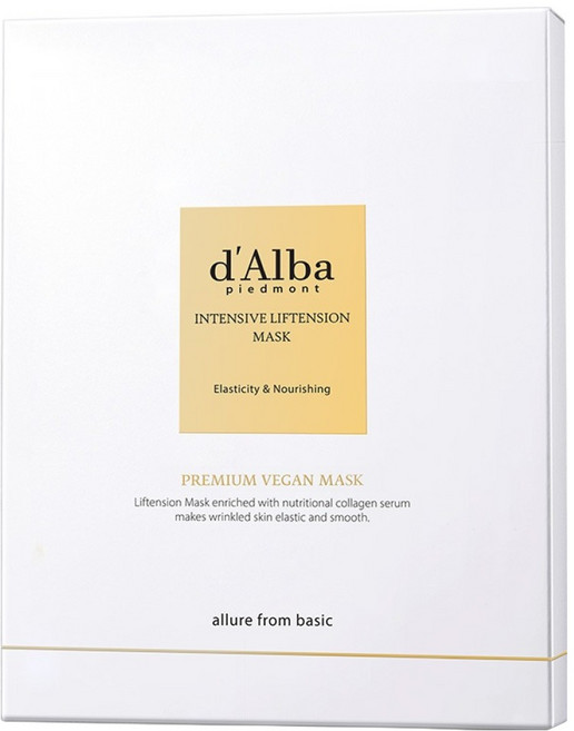 달바 인텐시브 리프텐션 마스크, 4개입, 1개