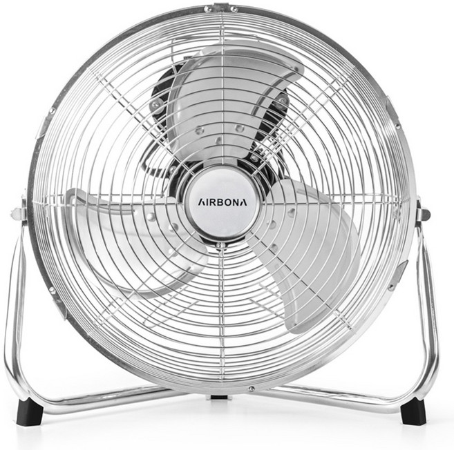 에어보나 공업용 대형 메탈 선풍기, AB-9012MF, 실버