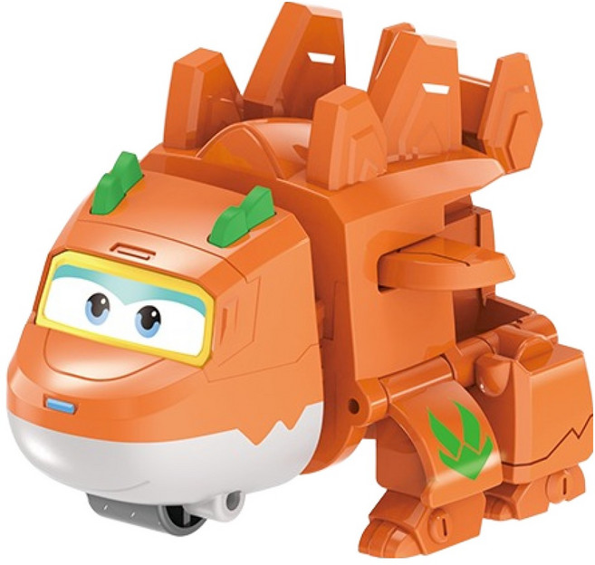 SUPER WINGS 電動迷你變形機器人玩具, 斯泰戈, 1個