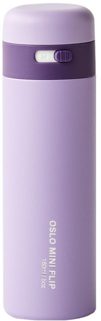 오슬로 미니 플립 텀블러, 퍼플, 160ml, 1개