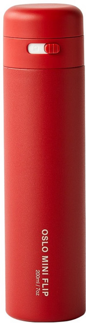 오슬로 미니 플립 텀블러, 레드, 200ml, 1개