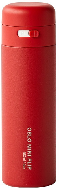 오슬로 미니 플립 텀블러, 레드, 160ml, 1개
