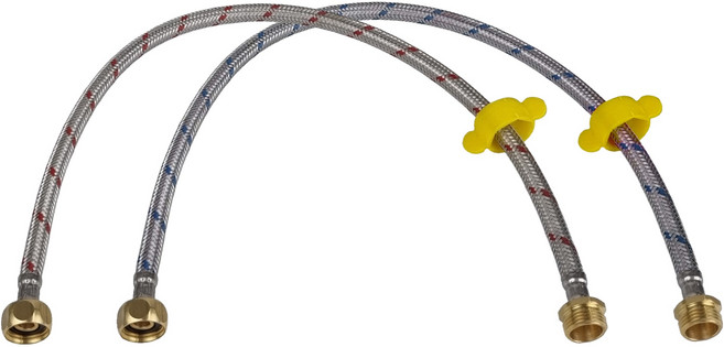 비케이 샬럿17 국내생산 연장 연결 고압호스 온수+냉수, 1세트