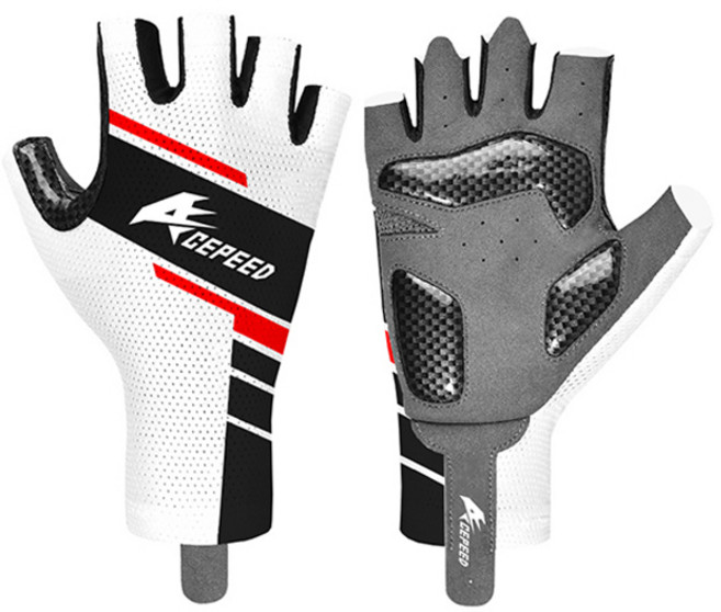 에이스피드 자전거 킥보드 스포츠 반장갑 양손착용 세트 AP09, A타입, 1세트