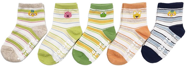 뽀로로 아동용 양말 5켤레 세트