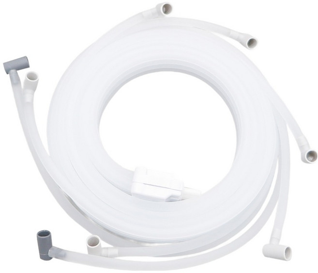 닥터라이프 일반형 4구 커프 더블호스, 화이트