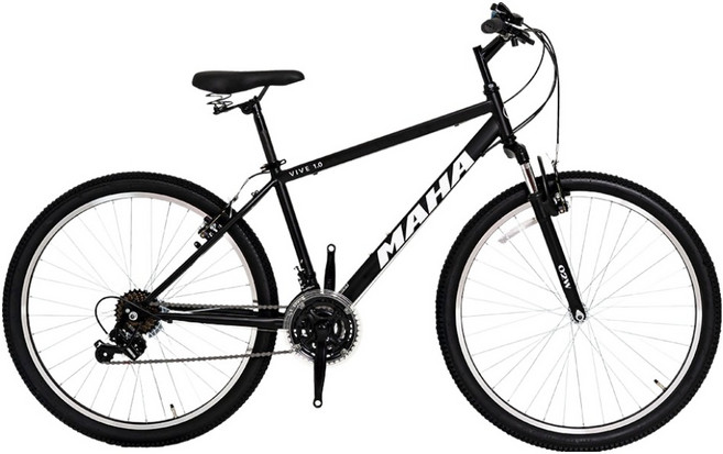 오투휠스 MTB 자전거 MAHA VIVE 1.0, 블랙, 170cm, 1개