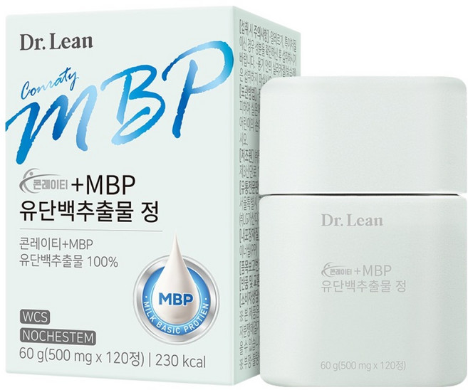 닥터린 콘레이티 +MBP 유단백추출물정 60g, 120정, 1개