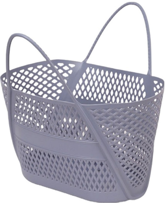 더자카 물빠짐 다용도 목욕 바구니, 퍼플