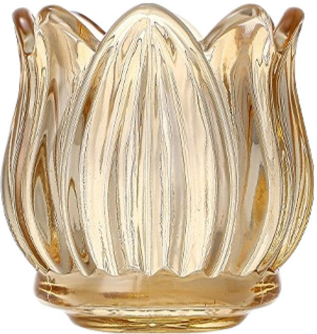 꼬까 튤립 티라이트 홀더, 01 골드