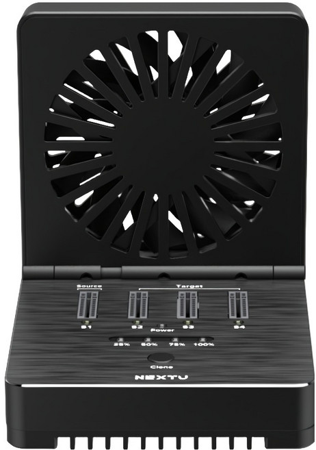 넥스트유 크소정 USB 4 NVME M.2 SSD 4베이 도킹스테이션 M2361DCU4, 1개