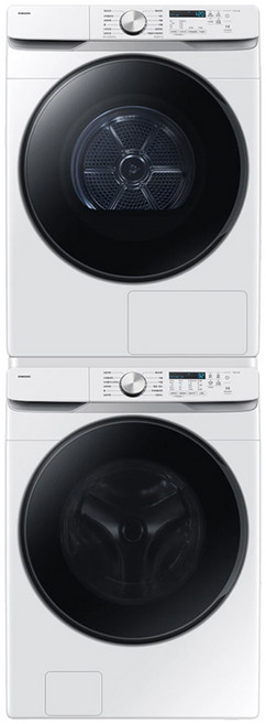 삼성전자 AI 세탁기 WF25DG8250BW + 건조기 DV21DG8200BW 25kg + 21kg + 직렬설치키트 SKK-ATW 세트 방문설치, WF25DG8250BW2T, 화이트