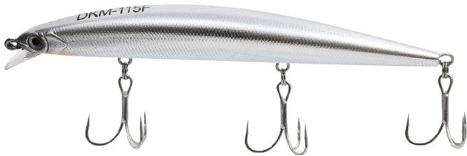 싸파 더블킬 농어 미노우 DKM115F-P890 하드베이트, 혼합색상, 1개, 12.5g