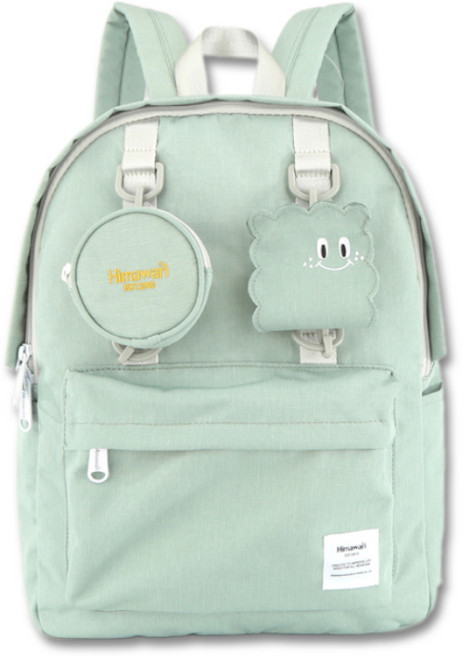 Himawari 筆電超輕量鑰匙圈學生後背包 No.0422, 1個, 薄荷綠