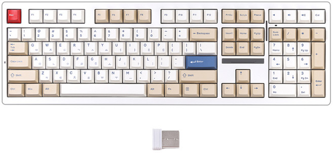 씽크웨이 TV108 풀배열 108키 기계식 유무선 일반형 키보드, 소이밀크, 소이밀크 저소음 딥씨, 저소음 딥씨