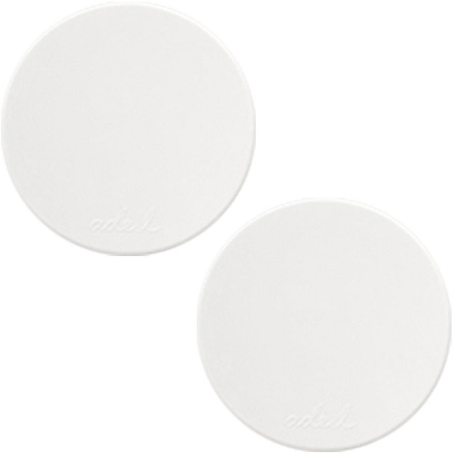 에이드엘 호떡 실리콘 컵받침, 화이트, 2개