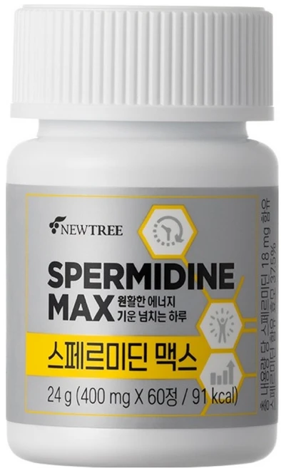 뉴트리 스페르미딘 맥스, 60정, 24g, 1개 - 쿠팡