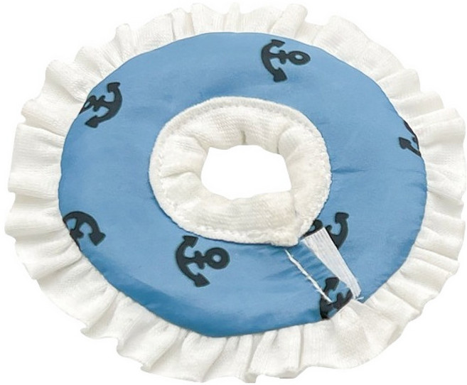 랜보어 소동물 마린 프릴 넥카라, 블루, 1개