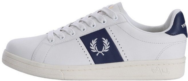 프레드페리 B721 Leather Perf/Branded