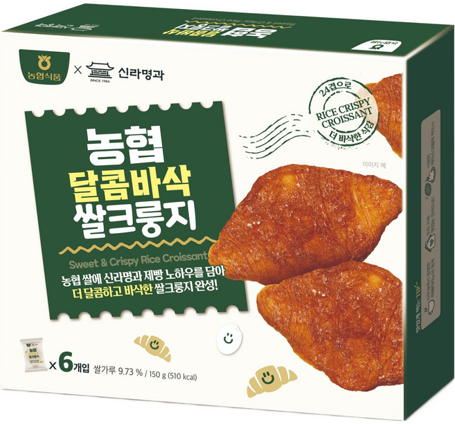 농협식품 달콤바삭 쌀크룽지, 1개, 150g