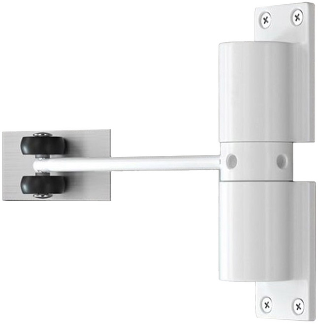 마켓플랜 라운드 도어 클로저, 화이트, 1개