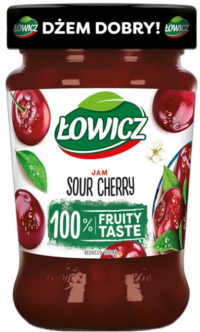 워비츠 사워체리잼, 280g, 1개