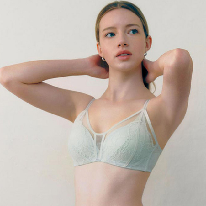 비너스 여성용 샤인 블로썸 브라 A B C D E F컵