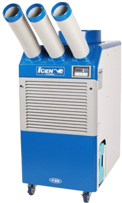 웰템 100㎡(30평) 코끼리 이동식 에어컨 고객직접설치, WPC-9000