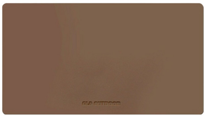 주원 가죽 아웃도어 테이블 매트, 브라운