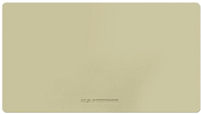 주원 가죽 아웃도어 테이블 매트, 아이보리