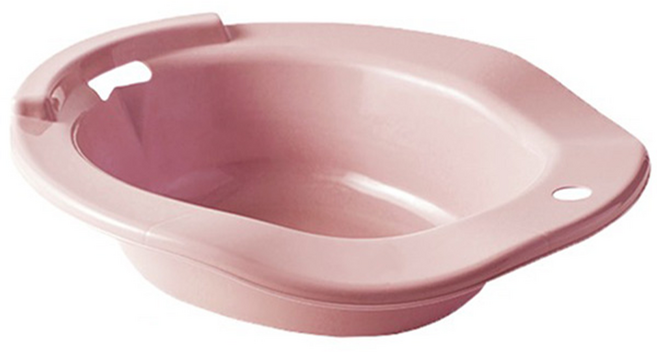 葉子小舖 產婦免蹲馬桶坐浴盆, 1個, 粉色