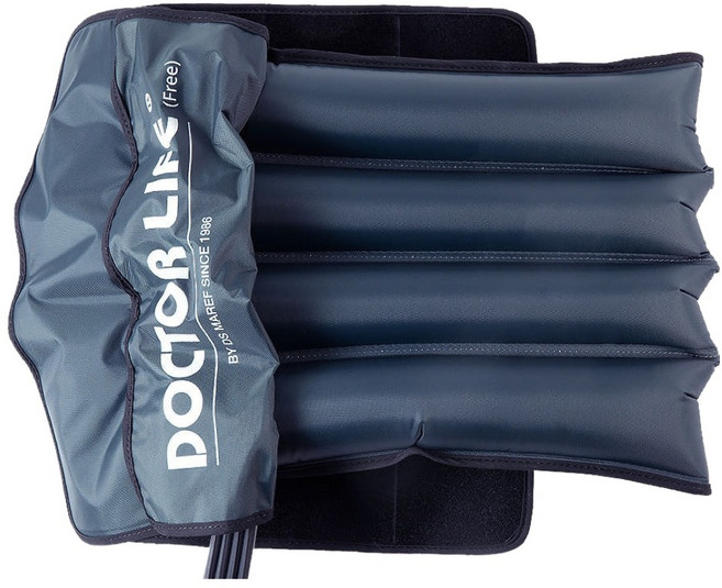 닥터라이프 원터치 4구 허리 커프 + 싱글호스 세트, 쿨 그레이