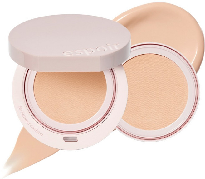 에스쁘아 비내추럴 쿠션 본품 14g + 리필 14g 세트, 22호 페탈, 1개