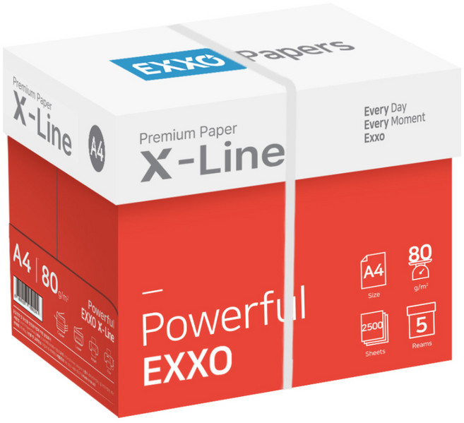 엑소 엑스라인 복사용지 80g, A4, 2500개