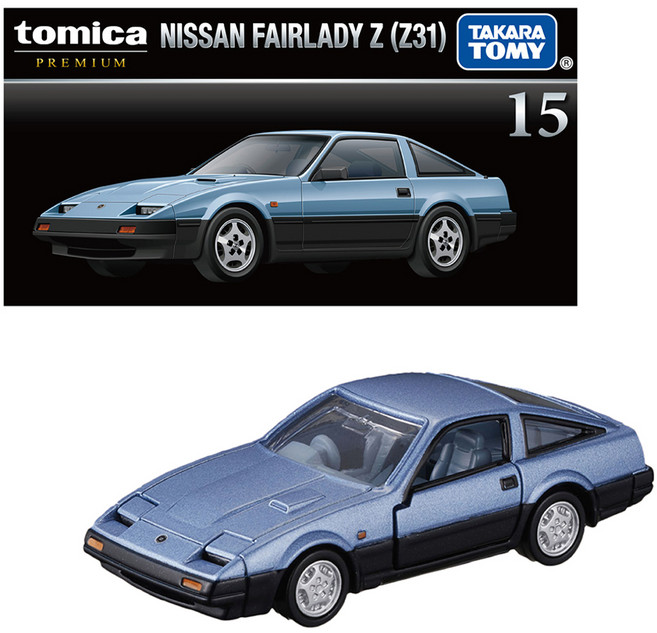 토미카 티아츠코리아 토미카 프리미엄 15 닛산 페어레이디 Z Z31 완구, 혼합색상, 1개