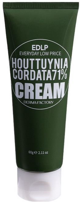 더마팩토리 EDLP 어성초 71% 수분크림, 60g, 1개