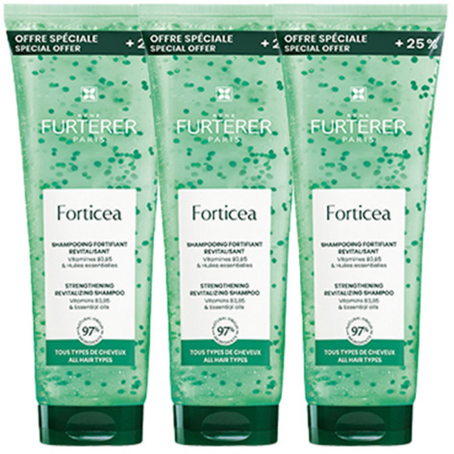 르네휘테르 포티샤 샴푸, 250ml, 3개