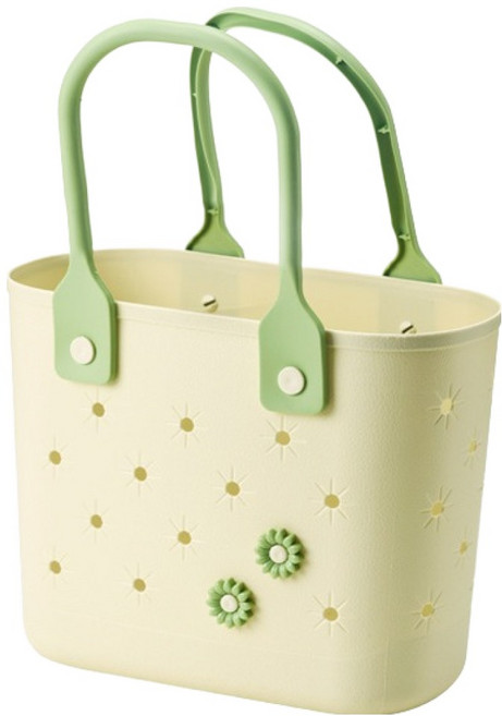 더자카 플로랄 다용도 목욕 바구니, 옐로