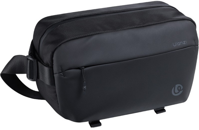 울란지 슬링백 10L, 1개, PB038, 블랙