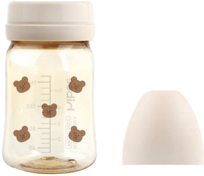 하이비 유아용 에잇벤트 PPSU 노꼭지 젖병, 볼빵곰 샌드, 170ml, 1개