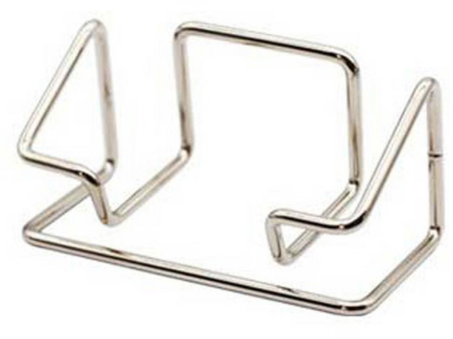 썸즈마인 메탈 명함꽂이 실버 100mm, 1개, 1단