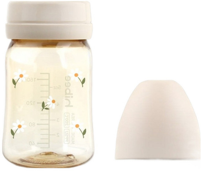 하이비 유아용 에잇벤트 PPSU 노꼭지 젖병, 데이지 샌드, 170ml, 1개