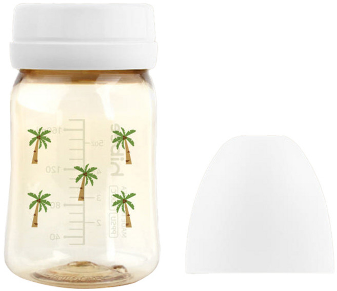 하이비 유아용 에잇벤트 PPSU 노꼭지 젖병, 야자수 화이트, 170ml, 1개