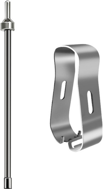 더조은셀러 갤럭시 S23 / S24 / S25 울트라 공용 메탈 반영구 초슬림 펜촉 S펜, 실버, 1개